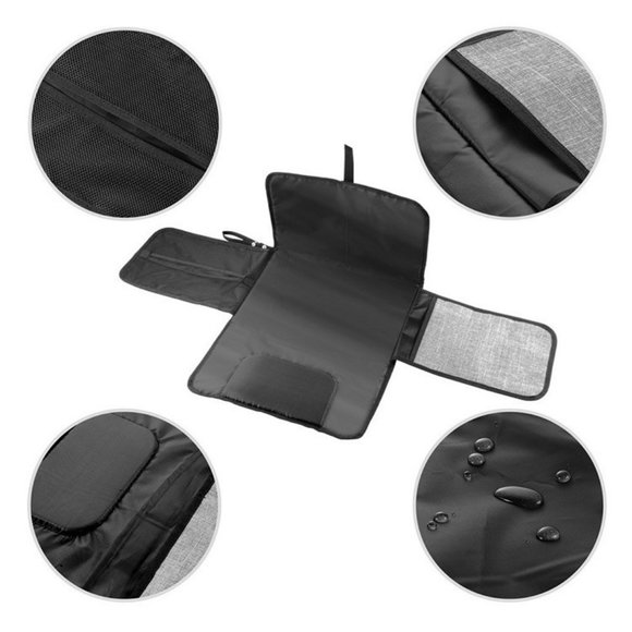 Perfect Baby Shower Gift Portable Diaper Waterproof Travel Changing Pad for Baby - Picture 8 of 11